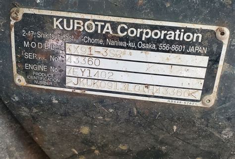 kubota skid steer serial number lookup|kubota serial number lookup table.